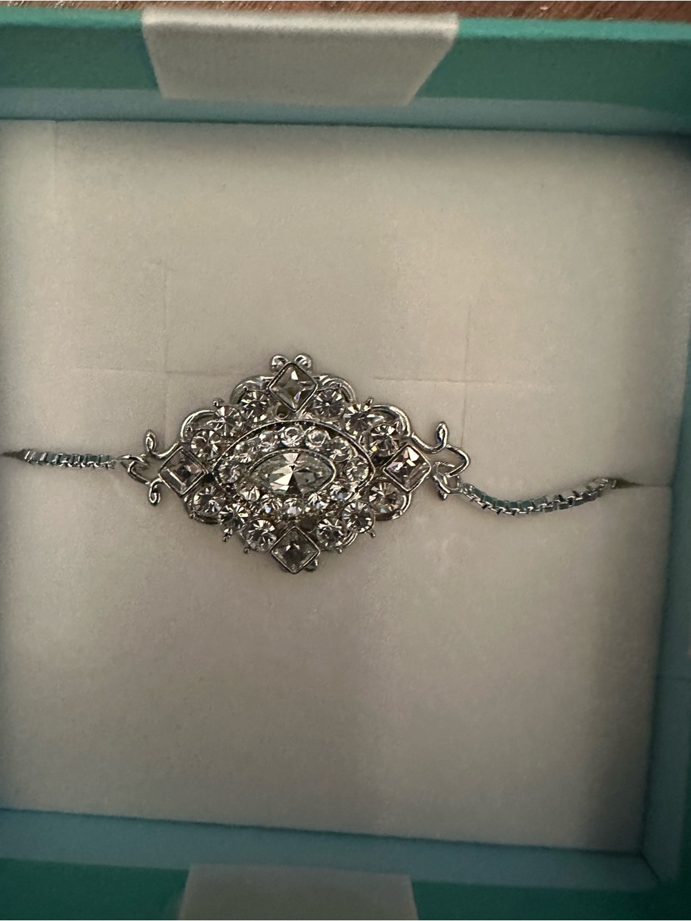 Swarovski Clear
Crystal Bracelet - Elegant Women's Jewelry